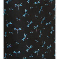 Dragonflies Swim Hat Print close up
    		
