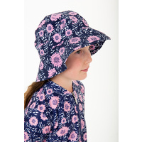 Pink Daisy Swim Hat (S ONLY)
    		