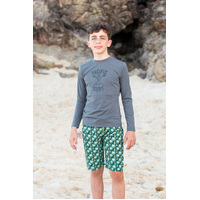 Long Sleeve Boys Pacific Surf Rashie(4,5,6,7,8,14)
    		