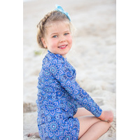 Girls Mandala Long Sleeve Rashie (NO size 14)
    		