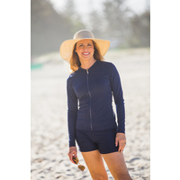 Ladies Swim Shorts Navy 
    		