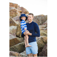 Mens Classic Navy Rash Shirt
    		
