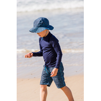 Boys Boardshorts BLUE FISH (SIZES 3,5)
    		