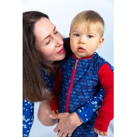 Boys Shark UV suit and Hat Bundle 