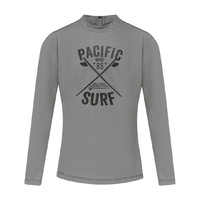 Long Sleeve Boys Pacific Surf Rashie(4,5,6,7,8,14) 