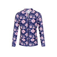 Girls Pink Daisy Long Sleeve Rashie (NO 4,5,6,10,14) 