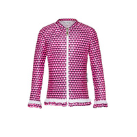 Pink Flower Rashie SIZE 1 AND 2 ONLY 