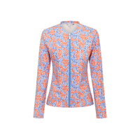 Ladies Long Sleeve Blue Daze Rashie SIZE 6 