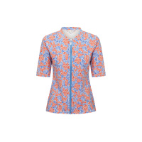 Ladies Short Sleeve Blue Daze Rashie  8,10,20 