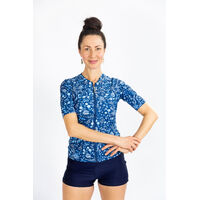 Ladies Short Sleeve Daphne Rashie  (8,10) 