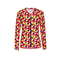 Ladies Geometric Rashie SIZE 6 ONLY 