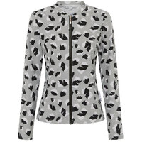 Ladies Long Sleeve Leopard Rashie 