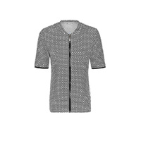 Ladies Short Sleeve Mamiko Black Rashie  