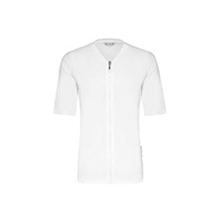 Ladies Short Sleeve Plain White Rashie  