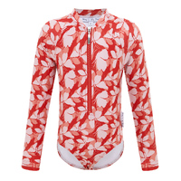 Girls Butterfly Long Sleeve Bathers (no size 6)