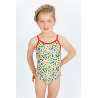 Girls Hibiscus Bathers 