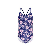Girls Pink Daisy Bathers SIZES 3 TO 7 
