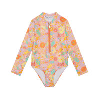 Girls Sunny Girl Long Sleeve Bathers 