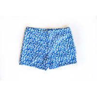 Girls Summer Blue Swim Trunks 