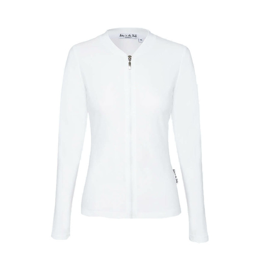 Ladies Plain White Rashie